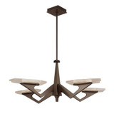 Down the Wrong Path 4 LED Pendant 19.19 Inch Tall X 45 Inch Wide by Varaluz - 530P04