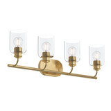 Reines 4 Light Bath Vanity 9.5 Inch Tall and 31.75 Inch Length by Progress - P300568