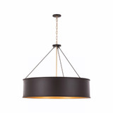 Cannery 6 Light Drum Pendant 30 Inch Tall and 38 Inch Wide by Varaluz - 323P06