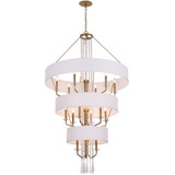 Barcelona 15 Light Pendant 66.5 Inch Tall and 38 Inch Wide by Varaluz - 270P15