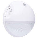 20W LED Small Round Wall Pack 8.7 Inch Tall and 8.7 Inch Wide by Nuvo - 65/750_p