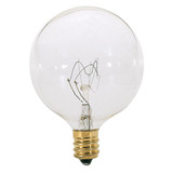 25W G16.5 Candelabra Base 2 Card Bulb 2.06 Inch and 3 Inch Length by Satco - S3727_p