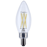 4W B11 Candelabra Base LED Bulb (Pack of 3) 1.38X3.97 Inch Length by Satco - S21366_p