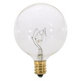 130V 15W G16.5 Candelabra Base Bulb 2.06 Inch Wide X 3 Inch Length by Satco - A3921_p