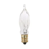 7.5W CA5 Candelabra Base Bulb 0.63 Inch Wide and 2.88 Inch Length by Satco - S3241_p