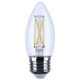 5.5W B11 Medium Base LED Bulb 1.38 Inch Wide and 3.58 Inch Length by Satco - S21290_p