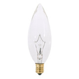 130V 25W BA9.5 Candelabra Base Bulb 1.19 Inch and 3.5 Inch Length by Satco - A3682_p