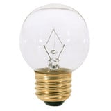 120V 25W G16.5 Medium Base Bulb 2.06 Inch Wide X 3.25 Inch Length by Satco - S3838_p