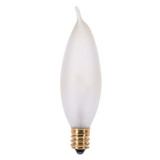 120V 25W CA8 Candelabra Base Bulb 1 Inch Wide and 3.63 Inch Length by Satco - S3274_p