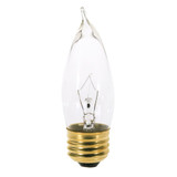 130V 25W CA10 Medium Base Bulb 1.25 Inch Wide and 4.25 Inch Length by Satco - A3664_p