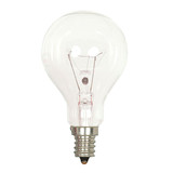 40W A15 Candelabra Base 2 Card Bulb 1.88 Inch and 3.38 Inch Length by Satco - S2740_p