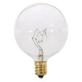 120V 25W G16.5 Candelabra Base Bulb 2.06 Inch Wide X 3 Inch Length by Satco - S3244_p