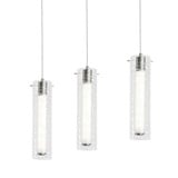 Bari 15W 3 LED Linear Pendant 15 Inch Tall and 36 Inch Wide by AFX - BRIP04LAJUDLNR3