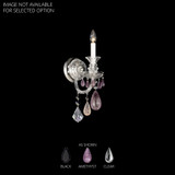 Hamilton Rock Crystal 1 Light Wall Sconce 17 Inch by Schonbek Signature - 5501