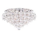 Baronet 4 Light Flush Mount 11 Inch and 19 Inch Wide by Schonbek Signature - BN1416N