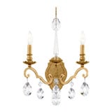 Renaissance Nouveau 2 Light Wall Sconce 21 Inch Tall by Schonbek Signature - RN3861N