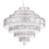 Plaza 31 Light Pendant 25 Inch Tall X 27.5 Inch Wide by Schonbek Signature - 6677