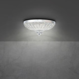 Roma 19W 1 LED Flush Mount 5.63 X 12.13 Inch Wide by Schonbek Signature - S6012
