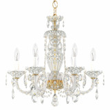 Sterling 6 Light Chandelier 22.5 Inch X 21 Inch Wide by Schonbek Signature - 2994