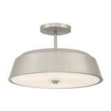 Trellwyn 3 Light Semi Flush Mount 9.25 Inch X 15 Inch Wide by Minka Lavery - 12625