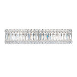 Quantum 6 Light Bath Vanity 5 Inch and 24 Inch Length by Schonbek Signature - 2224