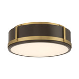 Lynca 28W LED Flush Mount 4.25 Inch Tall X 13.75 Inch Wide by Minka Lavery - 14225-L