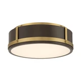 Lynca 28W LED Flush Mount 4.25 Inch Tall X 13.75 Inch Wide by Minka Lavery - 14225-L