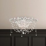 Chrysalita 4 Light Flush Mount 11.5 X 18.5 Inch Wide by Schonbek Signature - CM8419N
