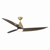 Lirden 3 Blade Ceiling Fan with Light Kit 18 X 65 Inch Wide by Minka Aire - F758L