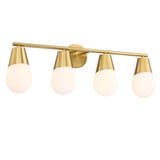 4 Light Wall Sconce 10.5 Inch Tall and 32.13 Inch Wide by SDQ - VL37004