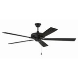 Eos 5 Blade Ceiling Fan 13.78 Inch Tall and 60 Inch Wide by Craftmade - ECF60