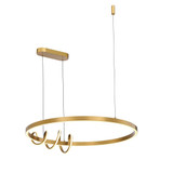 71W LED Pendant 8.75 Inch Tall and 36.25 Inch Wide by SDQ - PD30736