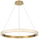 Panache 48W 1 LED Pendant 2.5 Inch Tall and 32 Inch Wide by Access - 52105LEDDCS