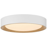 Maddy 35W 1 LED Flush Mount 3.5 Inch Tall and 17.5 Inch Wide by Access - 49911LEDDCS
