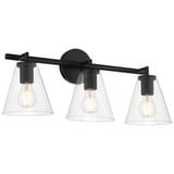 Katie 3 Light Bath Vanity 9.75 Inch Tall and 24 Inch Wide by Access - 62633