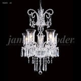 Venetian Five Light Large Crystal Pendant by James Moder - 962555VC