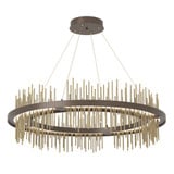 Gossamer 60W 1 LED Oversized Pendant 38 Inch Wide by Hubbardton Forge - 139656HF