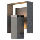 Shadow Box 1 Light Aluminum Contemporary Wall Lantern by Hubbardton Forge - 302603HF