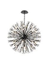 Vera 24 Light Pendant 38 Inch Tall and 38 Inch Wide by Elegant - 2550D38