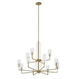 Kimrose 12 Light Chandelier 32.5 Inch Tall and 40.5 Inch Wide by Kichler - 52412