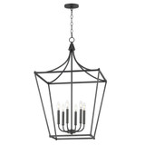 Clifton 6 Light Pendant 36 Inch Tall and 22 Inch Wide by Maxim - 25316