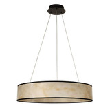 Nena 34W 1 LED Pendant 5 Inch Tall and 26 Inch Wide by Dainolite - NNA-2634LEDP