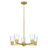 Stamos 5 Light Chandelier 15.5 Inch Tall and 24 Inch Wide by Kichler - 52436_1