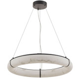 Reuben 63W 1 LED Pendant 3.75 Inch Tall and 27 Inch Wide by Dainolite - RBN-2768LEDP