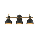 Dusk 3 Light Bath Vanity 8.75 Inch Tall and 24 Inch Wide by Maxim - 12343
