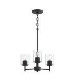 Replay 3 Light Chandelier 20.25 Inch Tall and 17 Inch Wide by Progress - P400479
