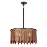 Marimba 4 Light Pendant 12.5 Inch Tall and 26 Inch Wide by Maxim - 22512
