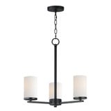 Lateral 3 Light Chandelier 18 Inch Tall and 18 Inch Wide by Maxim - 10287