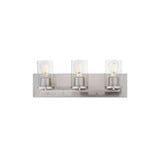 Lateral 3 Light Bath Vanity 7.75 Inch Tall and 20 Inch Wide by Maxim - 10283CL