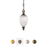 Dyana 1 Light Mini Pendant 20 Inch Tall X 8 Inch Wide by Schonbek Signature - S50601